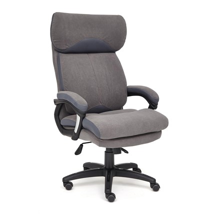 Офисное кресло DUKE флок/ткань, серый/серый, 29/TW-12 арт.14039 в Перми - изображение