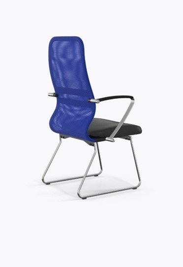 Кресло офисное Ergolife Sit 8 B2-9K - X1+Extra (Синий-Черный) в Соликамске - изображение 1