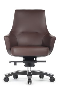 Кресло офисное Jotto-M (B1904), коричневый в Перми - предосмотр 4