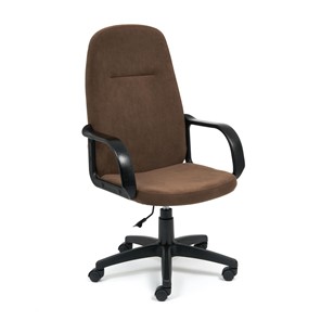 Офисное кресло LEADER флок , коричневый, 6 арт.15140 в Перми