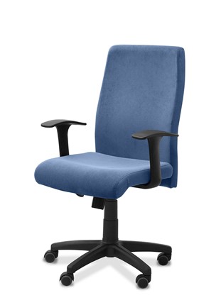 Офисное кресло для руководителя Like, ткань TW / синяя в Перми - изображение