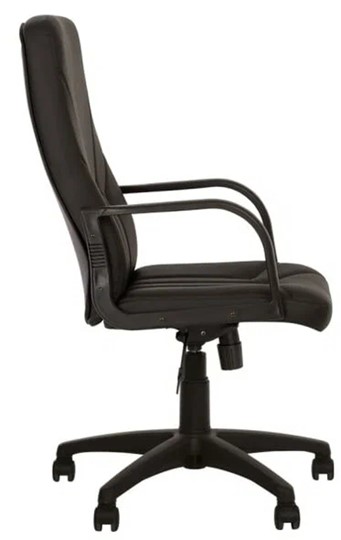 Кресло компьютерное MANAGER (PL64) экокожа ECO-30, черная в Перми - изображение 2