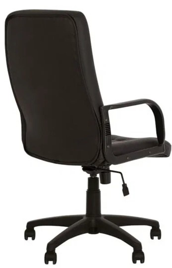 Кресло компьютерное MANAGER (PL64) экокожа ECO-30, черная в Перми - изображение 3