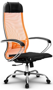 Кресло офисное МЕТТА B 1m 4/K131, Основание 17833 оранжевый/черный в Перми