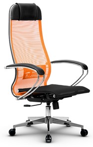 Кресло офисное МЕТТА B 1m 4/K131, Основание 17834 оранжевый/черный в Перми