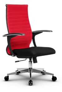 Кресло офисное МЕТТА B 2b 19/U158, Основание 17834 красный/черный в Перми
