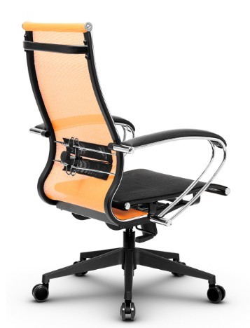 Офисное кресло МЕТТА B 2m 9/K131, Основание 17832 оранжевый/черный в Перми - изображение 2