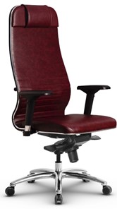 Кресло офисное Metta L 1m 38K2/4D мультиблок, нижняя часть 17838 бордовый в Перми