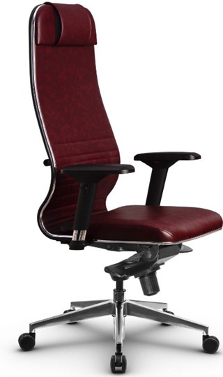 Кресло офисное Metta L 1m 38K2/4D мультиблок, нижняя часть 17839 бордовый в Перми - изображение 1