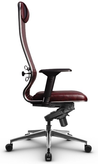 Кресло офисное Metta L 1m 38K2/4D мультиблок, нижняя часть 17839 бордовый в Перми - изображение 2