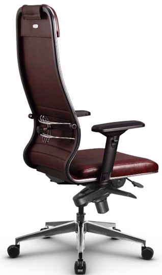 Кресло офисное Metta L 1m 38K2/4D мультиблок, нижняя часть 17839 бордовый в Перми - изображение 3
