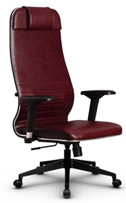 Кресло офисное Metta L 1m 38K2/4D топган, нижняя часть 17832 бордовый в Перми