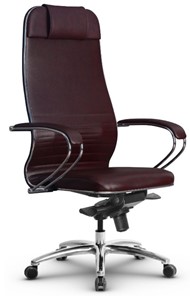Кресло офисное Metta L 1m 38K2/K мультиблок, нижняя часть 17838 бордовый в Перми