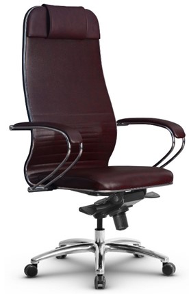 Кресло офисное Metta L 1m 38K2/K мультиблок, нижняя часть 17838 бордовый в Перми - изображение