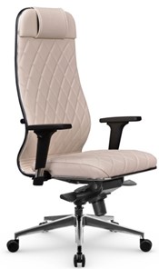Кресло офисное Мetta L 1m 40M/2D Infinity Easy Clean (MPES) мультиблок, нижняя часть 17839 светло-бежевый в Перми - предосмотр