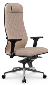 Кресло офисное Мetta L 1m 40M/2D Infinity Easy Clean (MPES) мультиблок, нижняя часть 17839 темно-бежевый в Перми