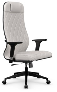 Кресло офисное Мetta L 1m 40M/2D Infinity Easy Clean (MPES) топган, нижняя часть 17832 белый в Перми