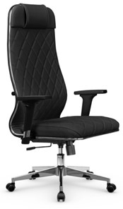 Кресло офисное Мetta L 1m 40M/2D Infinity Easy Clean (MPES) топган, нижняя часть 17834 черный в Перми