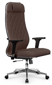 Кресло офисное Мetta L 1m 40M/2D Infinity Easy Clean (MPES) топган, нижняя часть 17834 темно-коричневый в Перми
