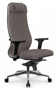 Кресло офисное Мetta L 1m 40M/2D Infinity Easy Clean (MPES) топган, нижняя часть 17852 серый в Перми