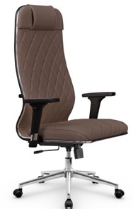 Кресло офисное Мetta L 1m 40M/2D Infinity Easy Clean (MPES) топган, нижняя часть 17852 светло-коричневый в Перми