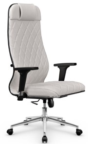 Кресло офисное Мetta L 1m 40M/2D Infinity Easy Clean (MPES) топган OMS, нижняя часть 17853 белый в Перми