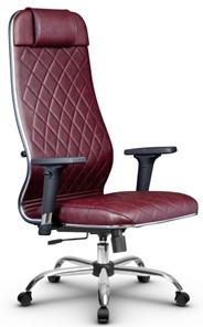 Кресло офисное Metta L 1m 40M/2D топган, нижняя часть 17833 бордовый в Перми - предосмотр