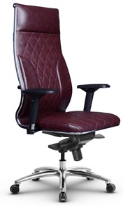 Офисное кресло Metta L 1m 44M/4D мультиблок, нижняя часть 19900 бордовый в Перми