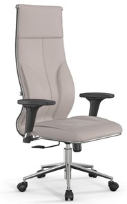 Офисное кресло Метта Мetta L 1m 46/2D Infinity Easy Clean (MPES) топган, нижняя часть 17852 светло-бежевый в Перми
