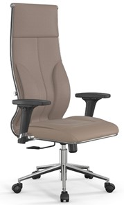 Офисное кресло Мetta L 1m 46/2D Infinity Easy Clean (MPES) топган, нижняя часть 17852 темно-бежевый в Перми