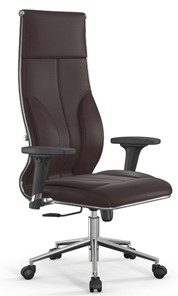 Офисное кресло Metta L 1m 46/2D топган OMS, нижняя часть 17853 темно-коричневый в Перми