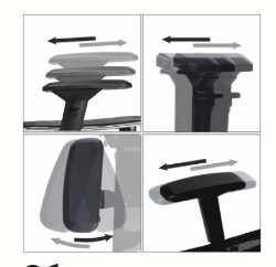 Офисное кресло Мetta L 1m 46/4D Infinity Easy Clean мультиблок, нижняя часть 17839 светло-бежевый в Перми - предосмотр 7