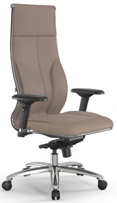 Офисное кресло Мetta L 1m 46/4D Infinity Easy Clean мультиблок, нижняя часть 17838 темно-бежевый в Перми - предосмотр