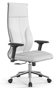 Офисное кресло Мetta L 1m 46/4D Infinity Easy Clean топган, нижняя часть 17852 белый в Перми