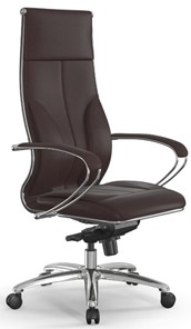 Кресло офисное Мetta L 1m 46/K Infinity Easy Clean мультиблок, нижняя часть 17838 темно-коричневый в Перми
