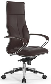 Кресло офисное Мetta L 1m 46/K Infinity Easy Clean мультиблок, нижняя часть 17839 темно-коричневый в Перми