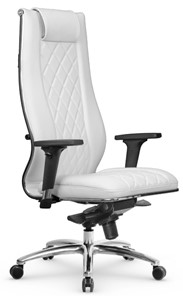 Офисное кресло МЕТТА L 1m 50M/2D Infinity Easy Clean мультиблок, нижняя часть 17838 белый в Перми