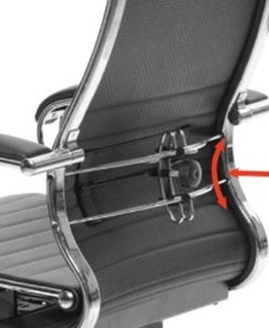 Офисное кресло Мetta L 1m 46/4D Infinity Easy Clean мультиблок, нижняя часть 17839 серый в Перми - предосмотр 2