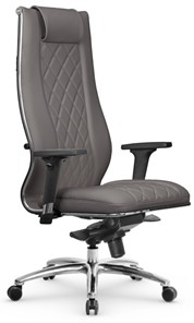 Офисное кресло МЕТТА L 1m 50M/2D Infinity Easy Clean мультиблок, нижняя часть 17838 серый в Перми - предосмотр
