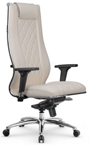 Офисное кресло МЕТТА L 1m 50M/2D Infinity Easy Clean мультиблок, нижняя часть 17838 светло-бежевый в Перми