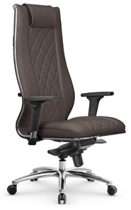 Офисное кресло МЕТТА L 1m 50M/2D Infinity Easy Clean мультиблок, нижняя часть 17838 темно-коричневый в Перми - предосмотр
