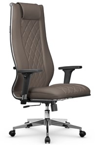 Офисное кресло МЕТТА L 1m 50M/2D Infinity Easy Clean топган, нижняя часть 17834 светло-коричневый в Перми