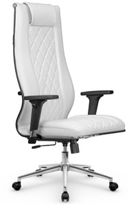 Офисное кресло МЕТТА L 1m 50M/2D Infinity Easy Clean топган, нижняя часть 17852 белый в Перми