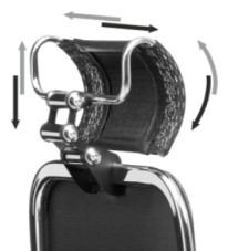 Кресло офисное Metta L 2c 44C/K116 Infinity Easy Clean топган, нижняя часть 17832 серый в Перми - изображение 8