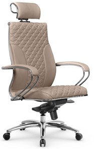 Кресло офисное Metta L 2c 44C/K116 Infinity Easy Clean мультиблок, нижняя часть 17838 темно-бежевый в Перми