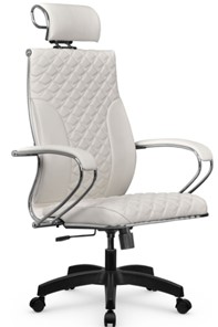 Кресло офисное Metta L 2c 44C/K116 Infinity Easy Clean топган, нижняя часть 17831 белый в Перми