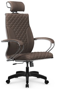 Кресло офисное Metta L 2c 44C/K116 Infinity Easy Clean топган, нижняя часть 17831 светло-коричневый в Перми