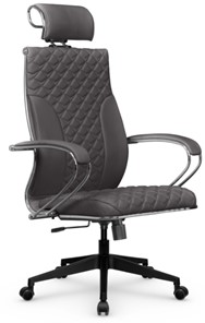 Кресло офисное Metta L 2c 44C/K116 Infinity Easy Clean топган, нижняя часть 17832 серый в Перми