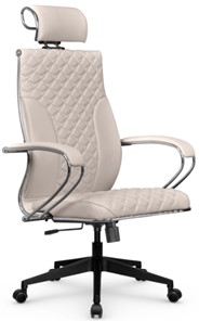 Кресло офисное Metta L 2c 44C/K116 Infinity Easy Clean топган, нижняя часть 17832 светло-бежевый в Перми