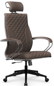 Кресло офисное Metta L 2c 44C/K116 Infinity Easy Clean топган, нижняя часть 17832 светло-коричневый в Перми